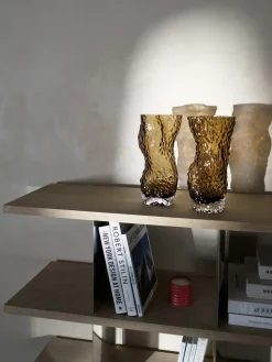 Jarrones|Jarrones></noscript>Hein Studio Jarrón de vidrio soplado Ostrea Rock, 30 cm