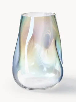Discount Jarrón de vidrio soplado Rainbow, 26 cm Jarrones|Jarrones
