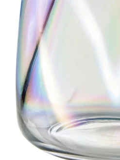 Discount Jarrón de vidrio soplado Rainbow, 26 cm Jarrones|Jarrones