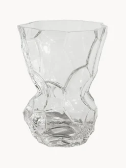 Jarrones|Jarrones>Hein Studio Jarrón de vidrio soplado Reflection, 30 cm Transparente