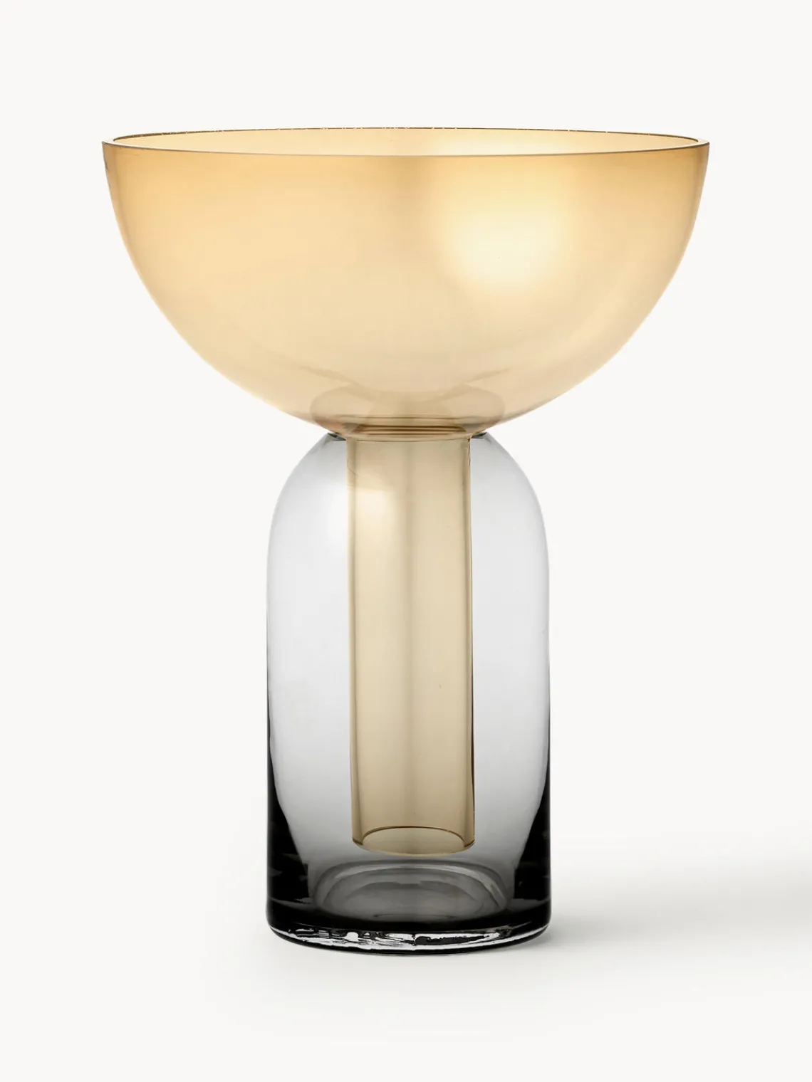 New Jarrón de vidrio soplado Torus, 20 cm Jarrones|Jarrones