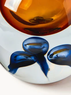 Clearance Jarrón de vidrio soplado Tyron, 17 cm Jarrones|Jarrones