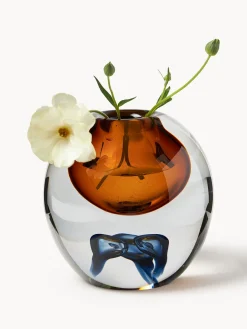 Clearance Jarrón de vidrio soplado Tyron, 17 cm Jarrones|Jarrones