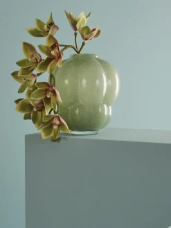 Discount Jarrón de vidrio soplado Uva, 22 cm Jarrones|Decoración