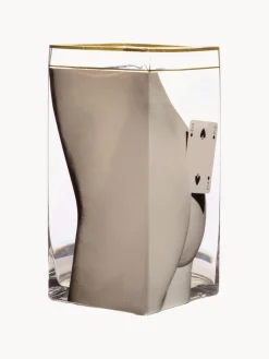 Jarrones|Jarrones>SELETTI Jarrón de vidrio , 30 cm Two Of Spades