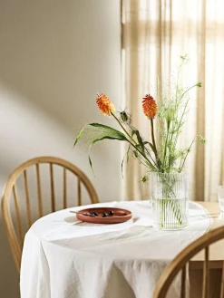 New Jarrón decorativo soplado con relieve Carlo, 20 cm Jarrones|Jarrones