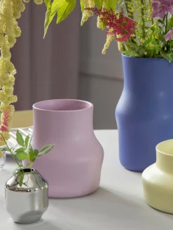 Jarrones|Jarrones>Gense Jarrón Dorotea Plateado