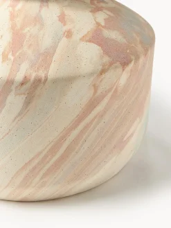 Jarrones|Jarrones></noscript>Westwing Collection Jarrón en look mármol Kiko, 27 cm Look mármol malva y beige claro