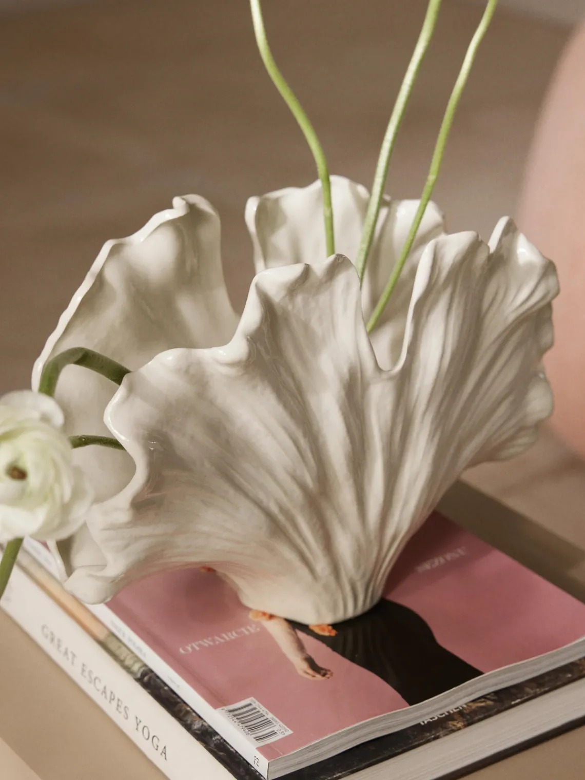 Jarrones|Jarrones>Westwing Collection Jarrón Gingko, 24 cm