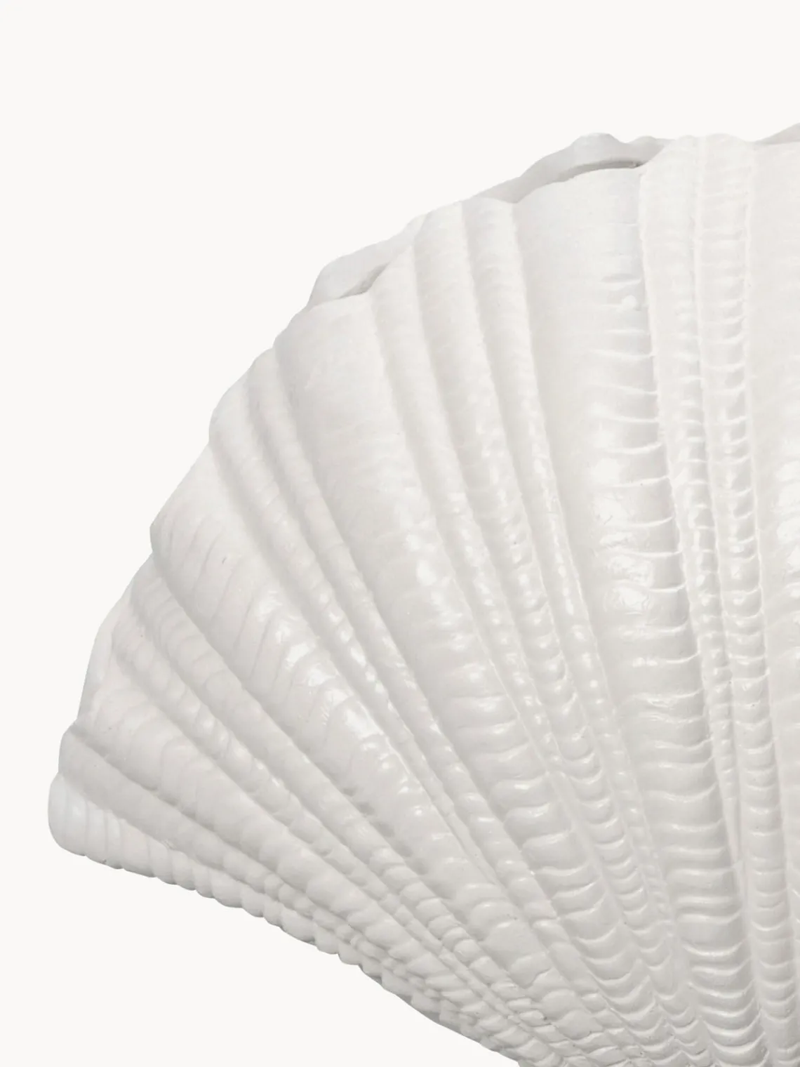 Jarrones|Jarrones>byon Jarrón grande de diseño Shell, Al 21 cm