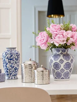 Clearance Jarrón grande de porcelana Lin, 31 cm Jarrones|Jarrones