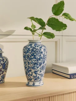 Clearance Jarrón grande de porcelana Lin, 31 cm Jarrones|Jarrones