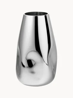 Online Jarrón grande de vidrio soplado artesanalmente Mirror, 35 cm Jarrones|Jarrones