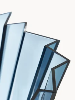 Jarrones|Jarrones></noscript>Kartell Jarrón grande Shanghai, Al 44 cm Azul transparente