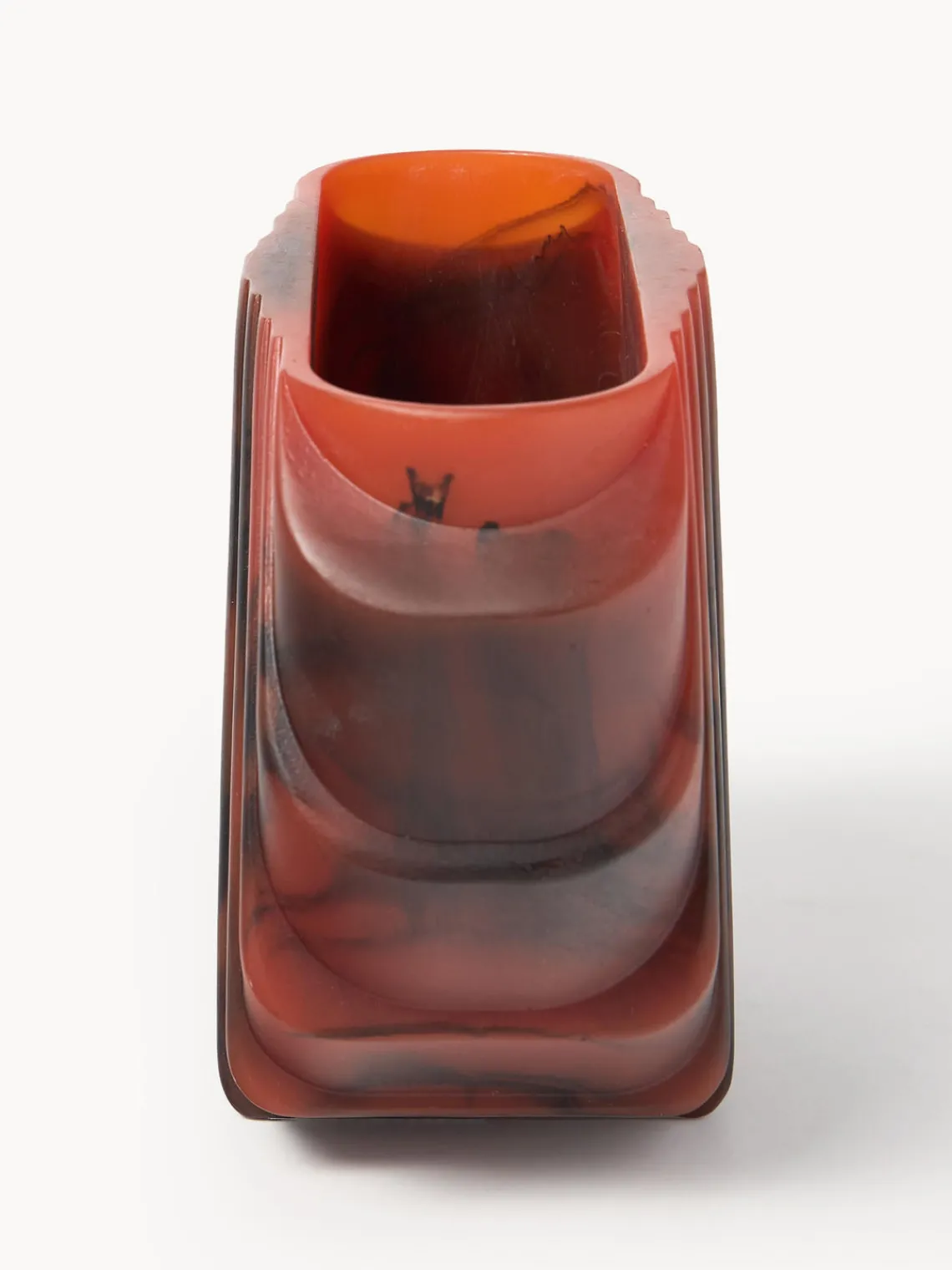 Jarrones|Jarrones>Westwing Collection Jarrón Jabu, 15 cm Tonos marrones