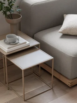 Jarrones|Jarrones>blomus Jarrón Miyabi, Al 21 cm Beige