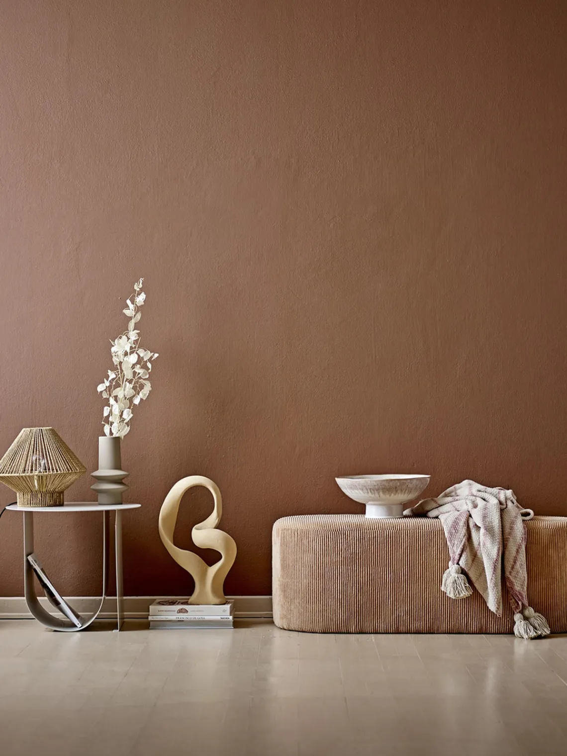 Best Jarrón pequeño de gres Isold, Al 22 cm Jarrones|Jarrones