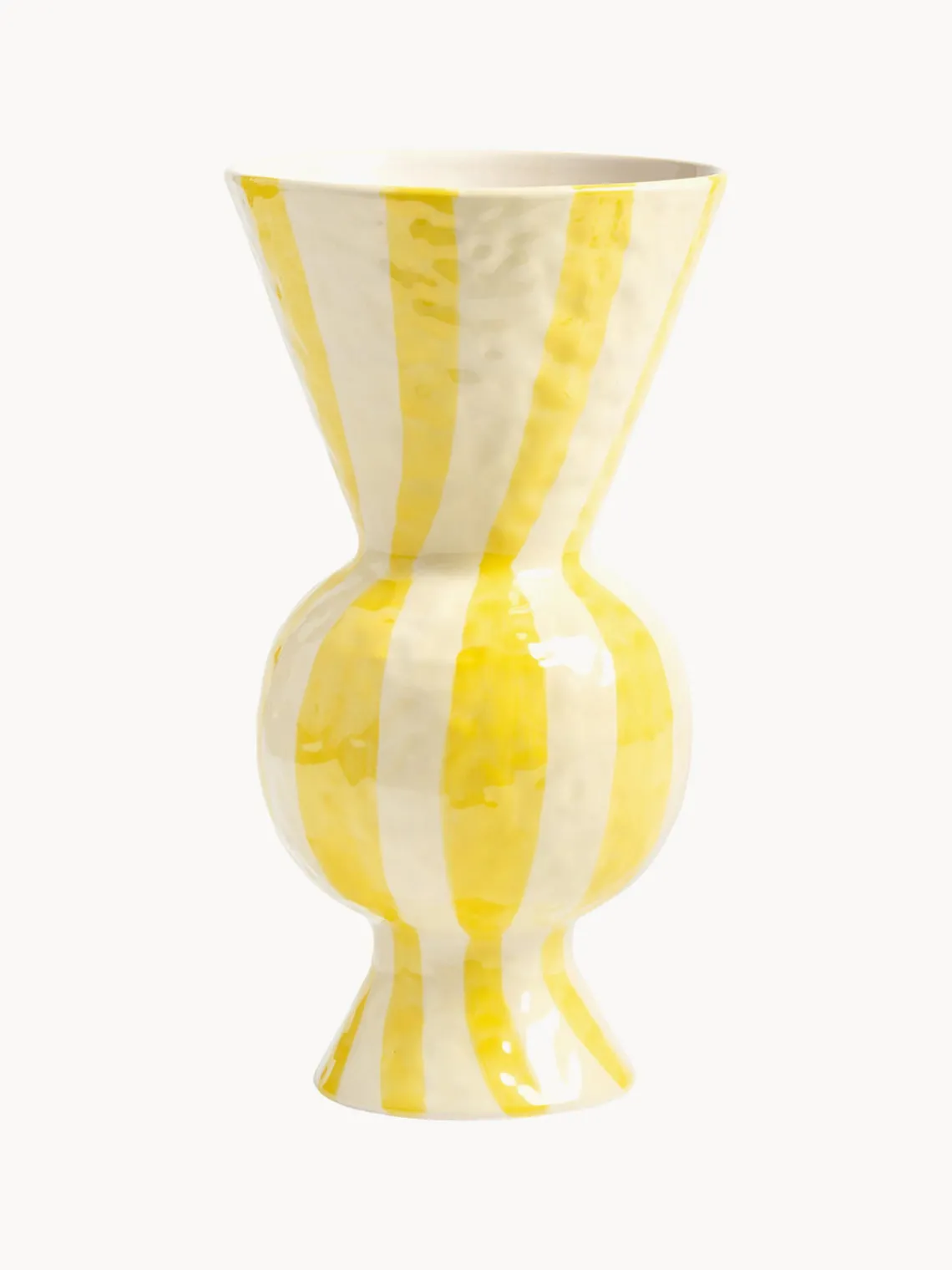 Jarrón pintado a mano Rhombic, 30 cm Jarrones|Jarrones