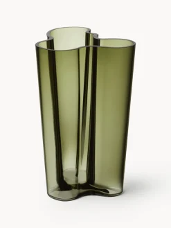 Outlet Jarrón soplado artesanalmente Alvar Aalto, 25 cm Jarrones|Jarrones