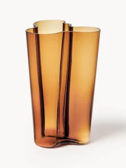 Discount Jarrón soplado artesanalmente Alvar Aalto, 25 cm Jarrones|Jarrones