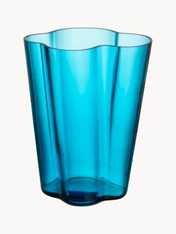 Jarrón soplado artesanalmente Alvar Aalto, 27 cm Jarrones|Jarrones