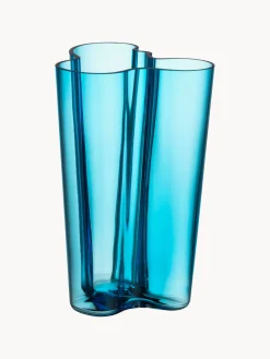 New Jarrón soplado artesanalmente Alvar Aalto, 25 cm Jarrones|Jarrones