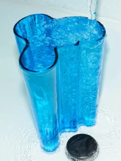 New Jarrón soplado artesanalmente Alvar Aalto, 25 cm Jarrones|Jarrones