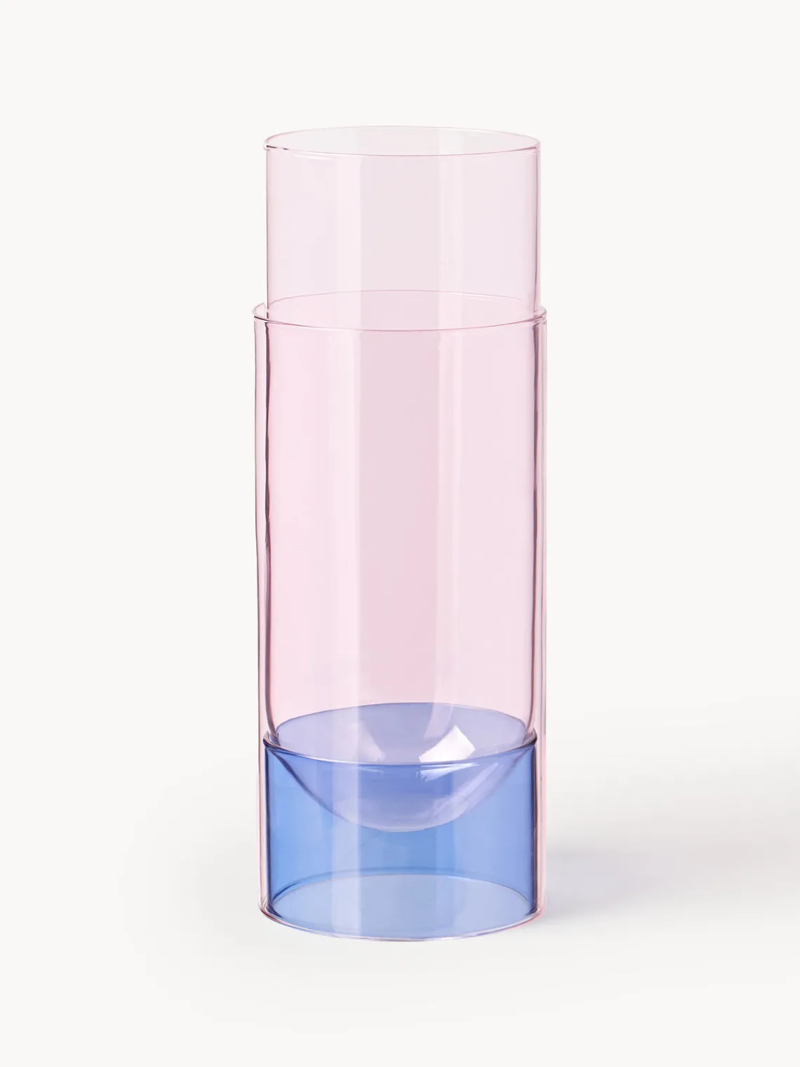 Jarrones|Jarrones>Studio About Jarrón soplado Bouquet Tube, 27 cm Rosa claro, lila