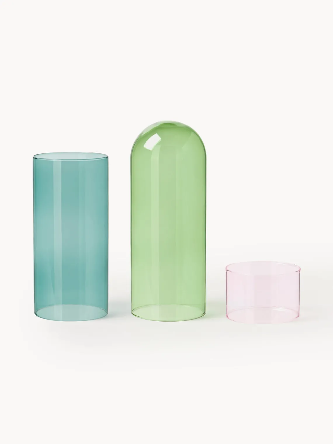 New Jarrón soplado Bouquet Tube, 27 cm Jarrones|Jarrones