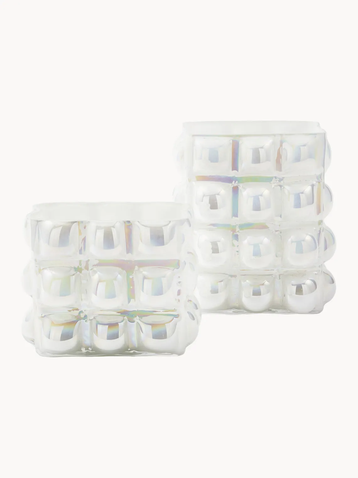 Jarrones|Jarrones>POLSPOTTEN Jarrón soplado Bubble, 27 cm