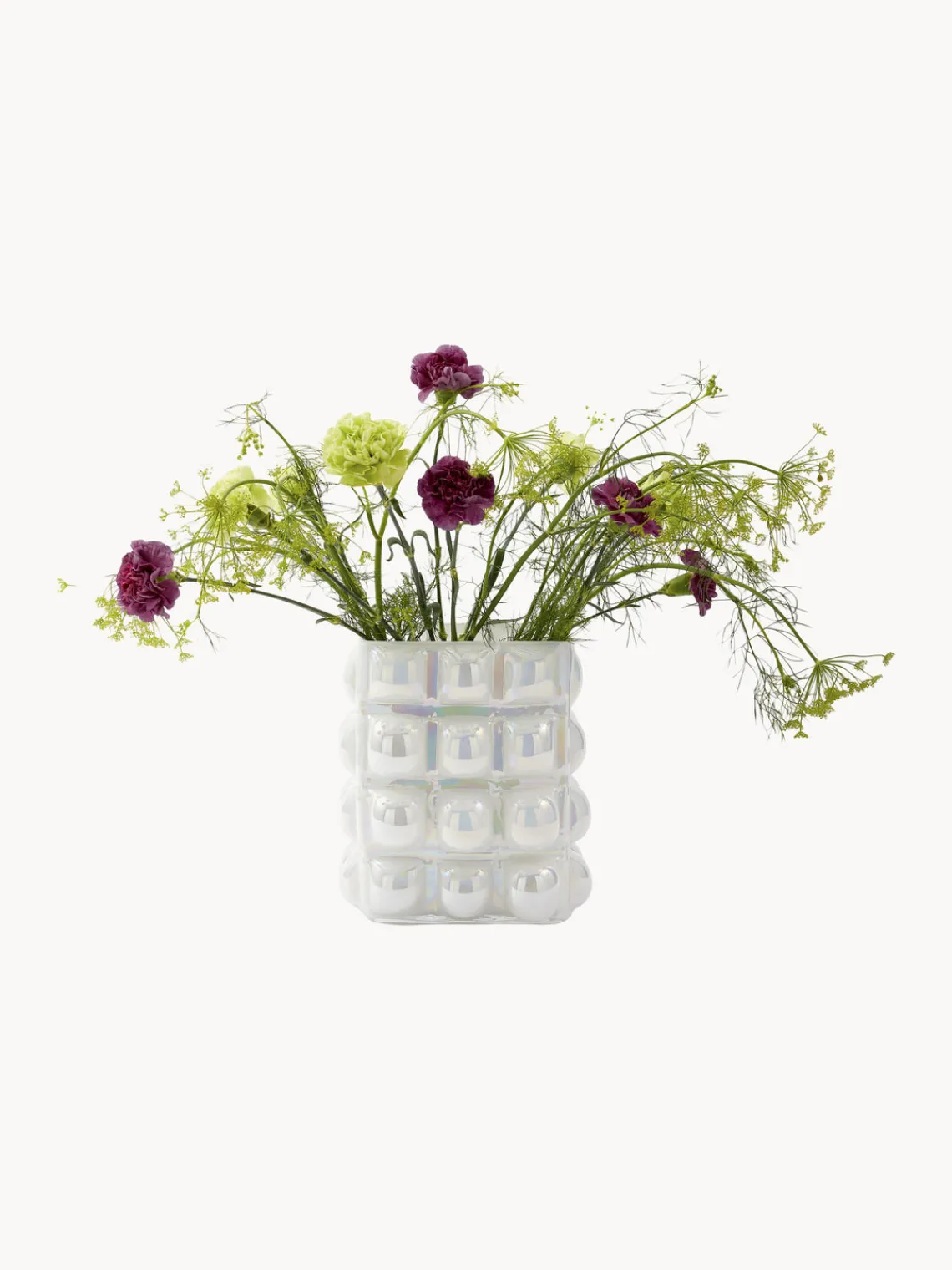 Jarrones|Jarrones>POLSPOTTEN Jarrón soplado Bubble, 27 cm