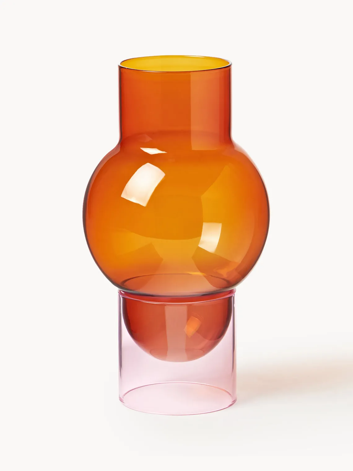 Clearance Jarrón soplado Bubble, 27 cm Jarrones|Jarrones