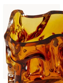 Jarrones|Jarrones></noscript>POLSPOTTEN Jarrón soplado Ice, 25 cm Naranja