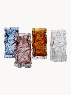 Jarrones|Jarrones></noscript>POLSPOTTEN Jarrón soplado Ice, 25 cm Naranja