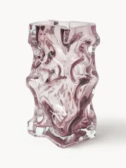 New Jarrón soplado Ice, 25 cm Jarrones|Jarrones