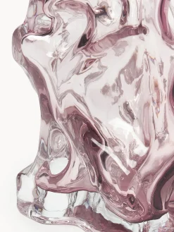 New Jarrón soplado Ice, 25 cm Jarrones|Jarrones