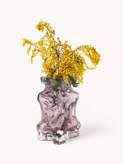 New Jarrón soplado Ice, 25 cm Jarrones|Jarrones