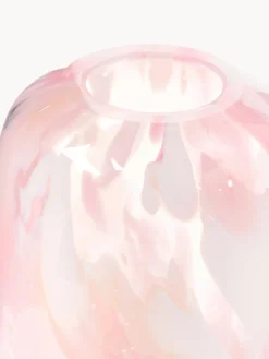 Jarrones|Jarrones>ANNA VON LIPA Jarrón soplado Meadows, 14 cm Tonos rojos y rosas