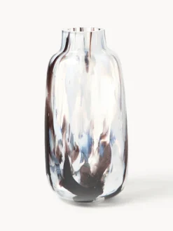 Jarrones|Jarrones>ANNA VON LIPA Jarrón soplado Meadows, 26 cm Tonos rosas claros y morados