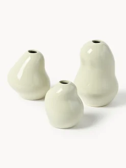 Clearance Jarrones de gres Madhuri, 3 uds. Jarrones|Jarrones