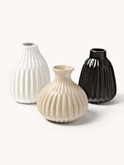 Jarrones|Jarrones>Westwing Collection Jarrones de porcelana Palo, 3 uds.