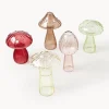 Jarrones|Jarrones>&k Amsterdam Jarrones de vidrio Mushroom, 5 uds.