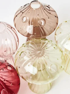 Jarrones|Jarrones></noscript>&k Amsterdam Jarrones de vidrio Mushroom, 5 uds.