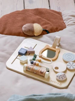 Juguetes Para Bebés|Juguetes Para Bebés>Sebra Juguete de actividades de madera de haya Woodland