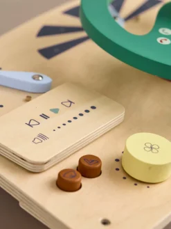 New Juguete de actividades de madera Aiden Niños Juguetes A Partir De 1 Año|Decoración Infantil