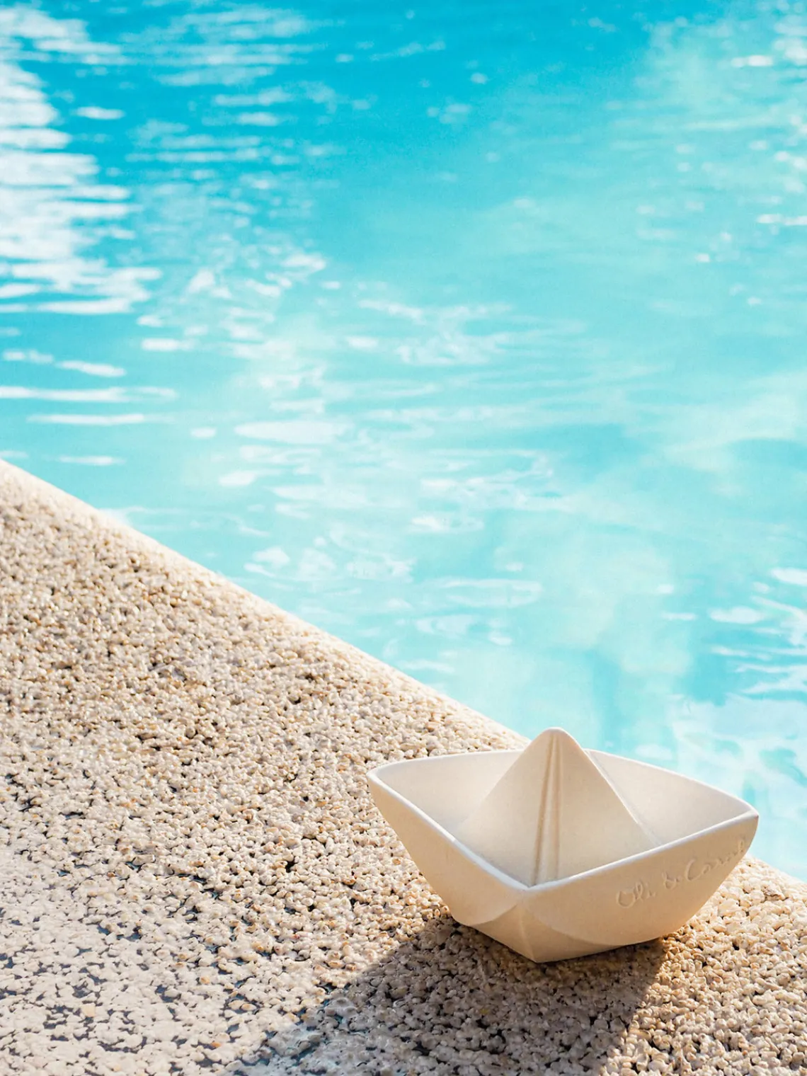 Juguete de baño artesanal Origami Boat Niños Juguetes Para Bebés|Juguetes Para Bebés