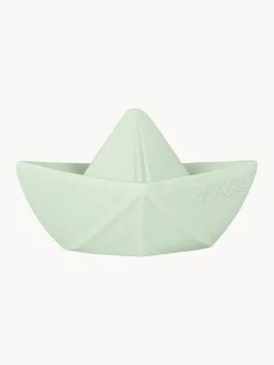 Juguetes Para Bebés|Juguetes Para Bebés>Oli & Carol Juguete de baño artesanal Origami Boat Verde menta