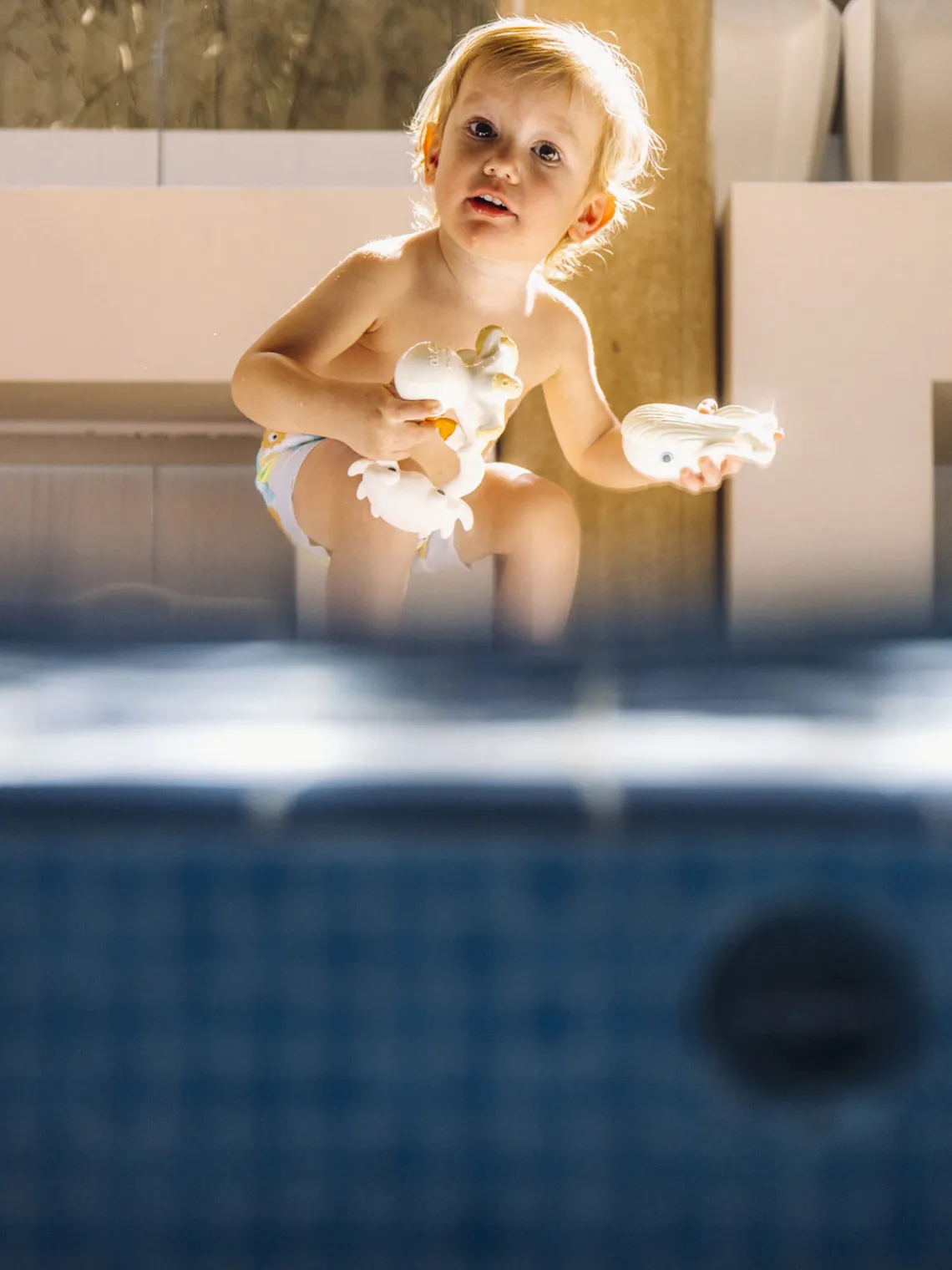 New Juguete de baño artesanal Oli&Carol x Big Stuffed Niños Juguetes Para Bebés|Juguetes Para Bebés