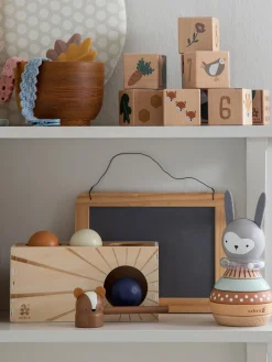 Juguetes Para Bebés|Juguetes A Partir De 1 Año>Sebra Juguete para golpear de madera Woodland, 5 pzas.