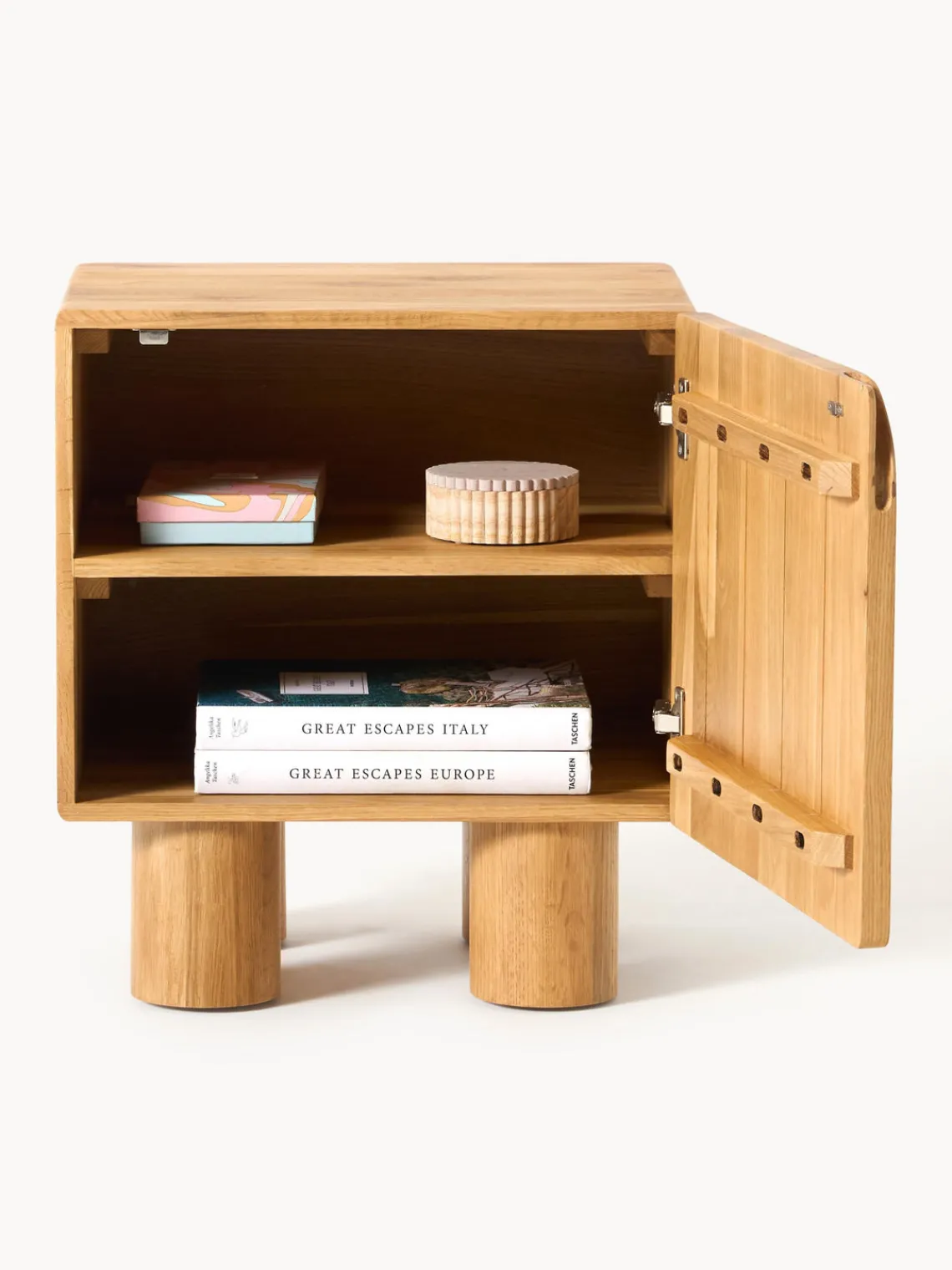 Mesitas De Noche|Mesitas De Noche>Westwing Collection Kalia aus Madera de roble aceitada